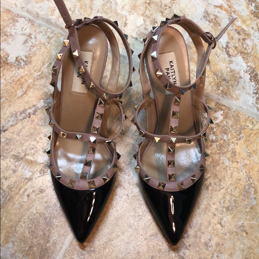 NWOT Kaitlyn Pan size 7.5 designer inspired heels